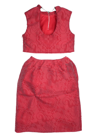 Jacquard Set-Up Dress