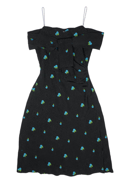 Floral Jacquard Dress