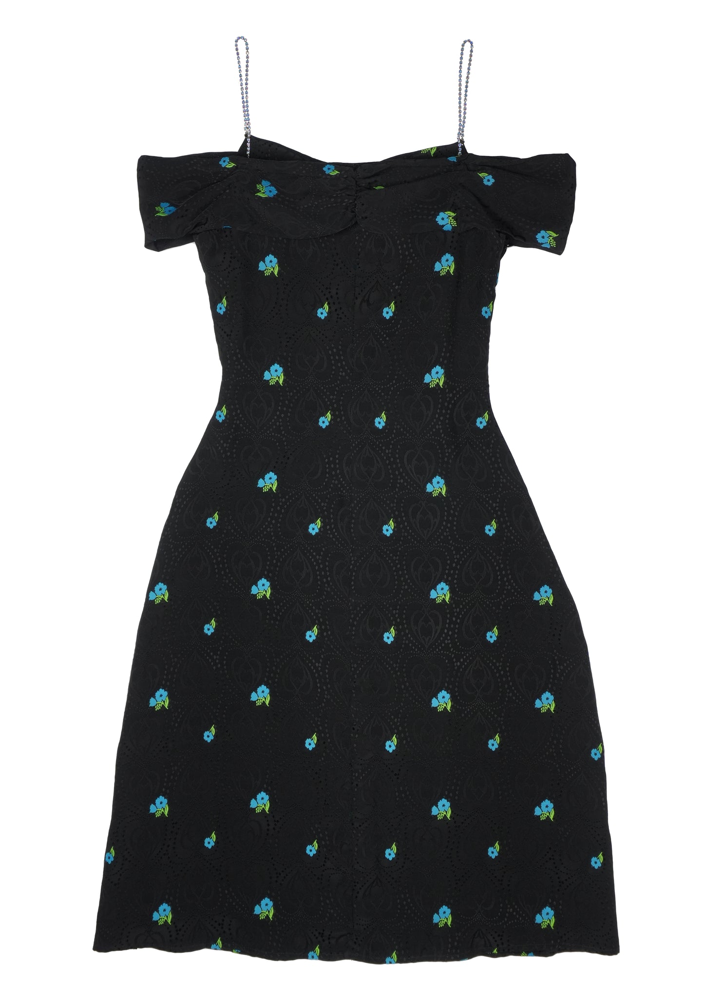 Floral Jacquard Dress