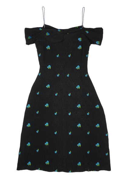 Floral Jacquard Dress