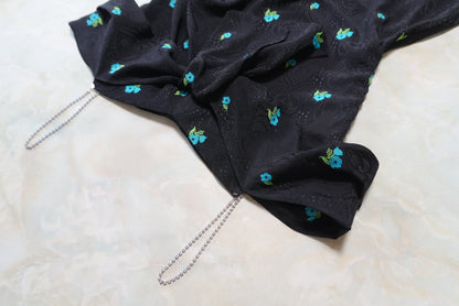 Floral Jacquard Dress