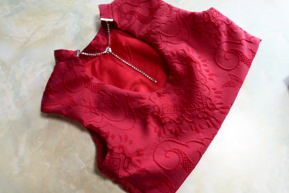 Jacquard Set-Up Dress