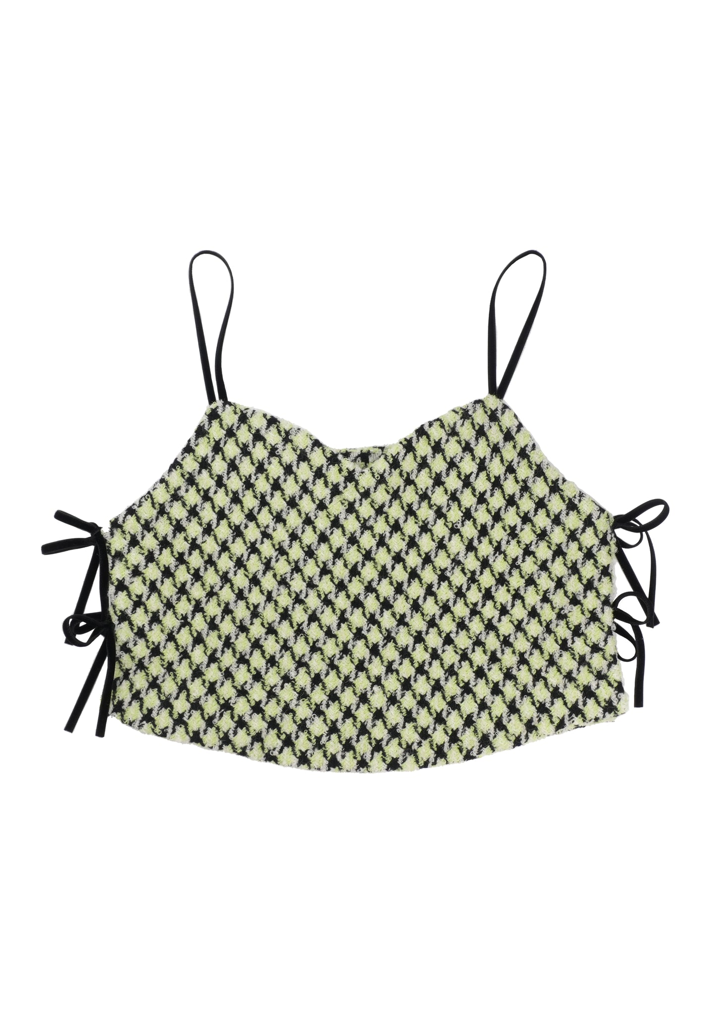 Houndstooth Tweed Camisole