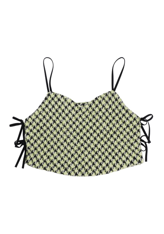 Houndstooth Tweed Camisole